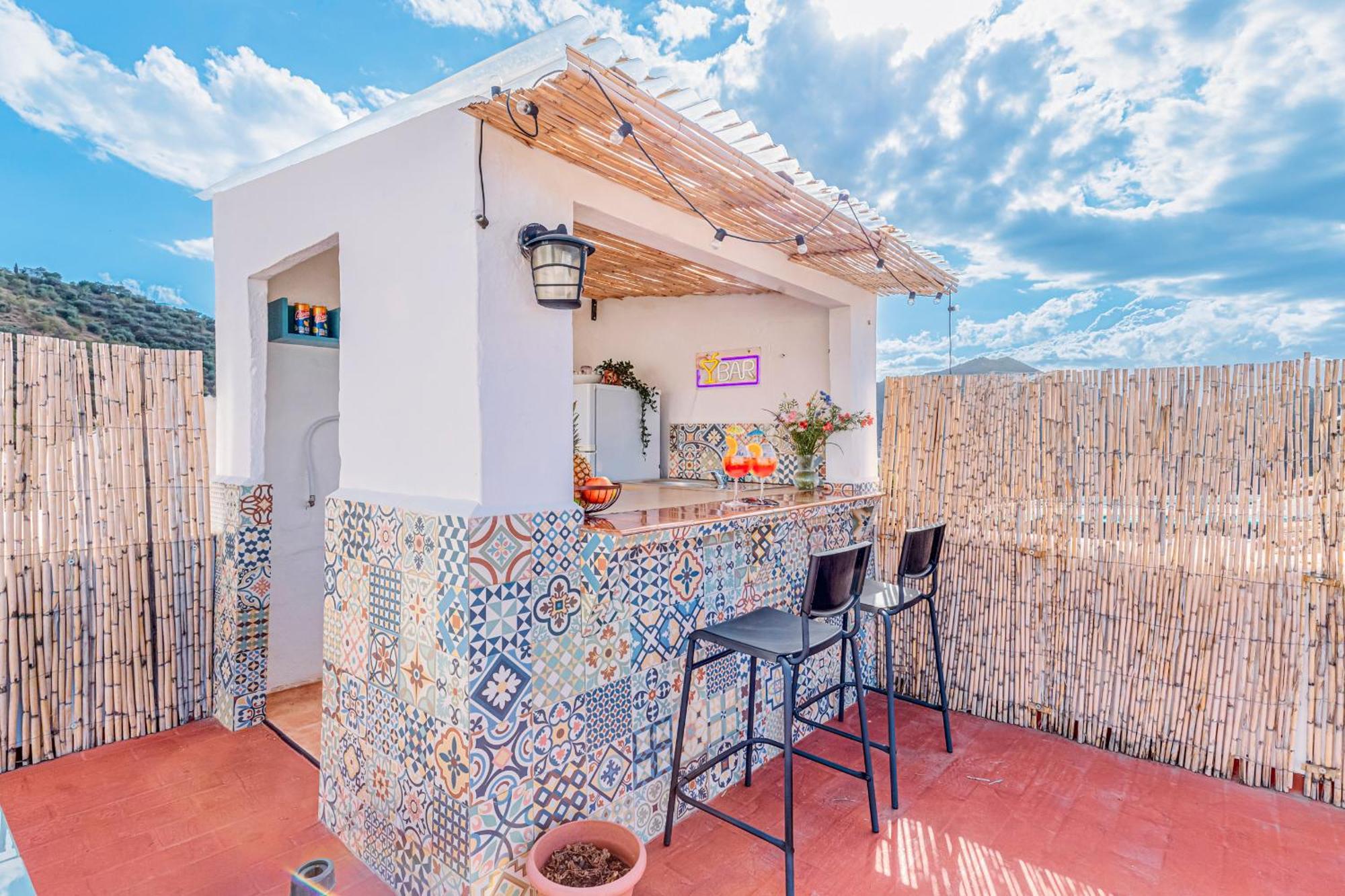 Casa De La Montana Apartments Sayalonga 外观 照片